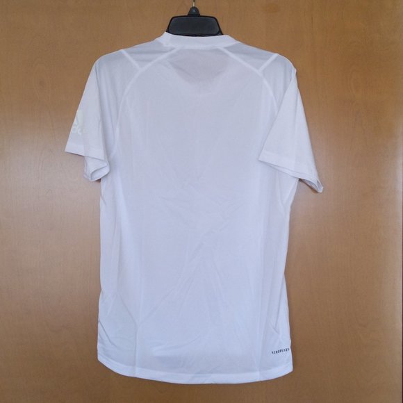 🆕adidas Men's Freelift Badge of Sport Graphic Tee, Small-White, NWT, Authentic - Picture 7 of 15